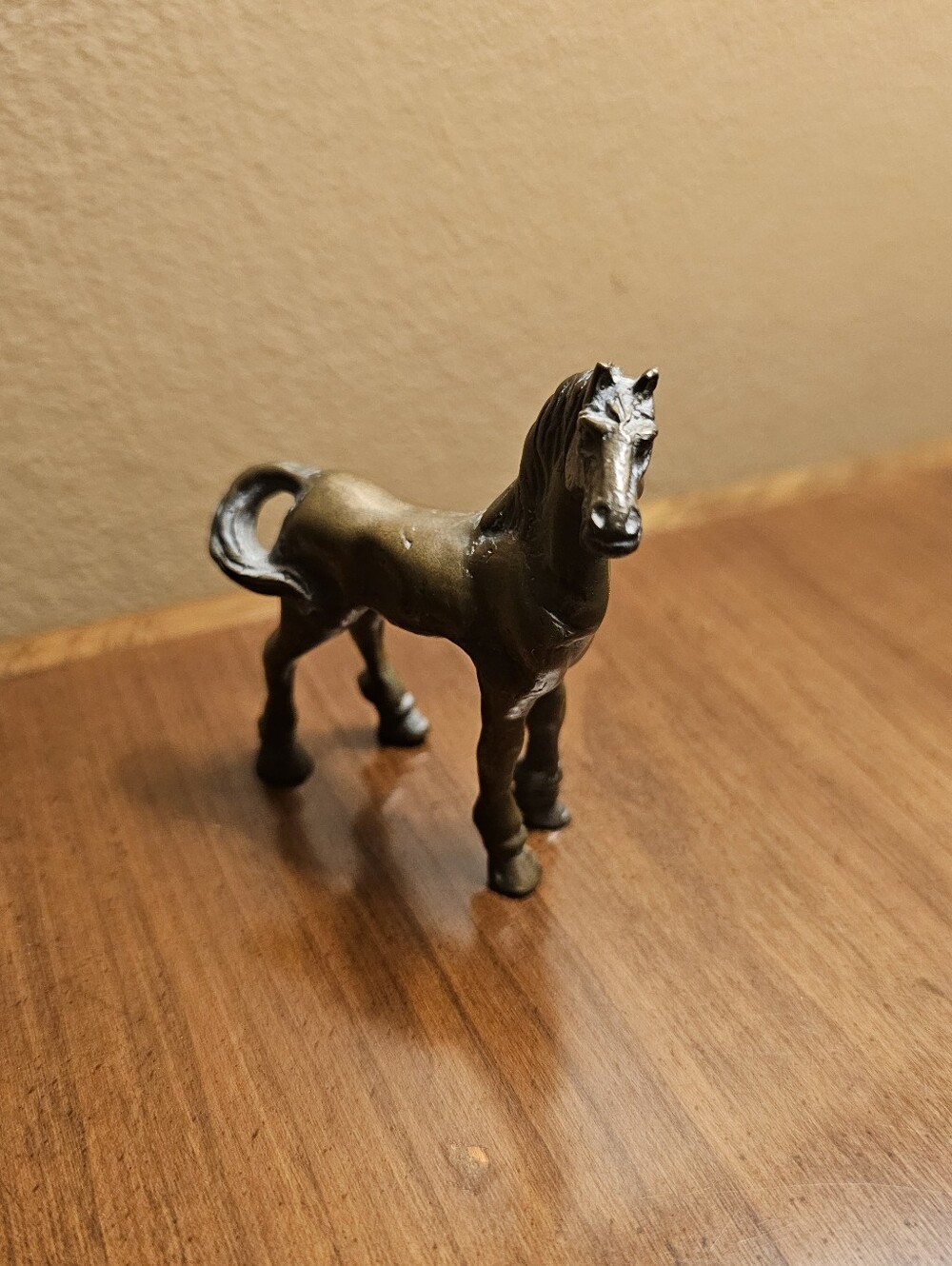 Small Brass Horse Figurine